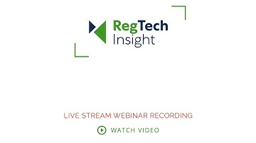 A-Team LIVE Webinar: How to optimise and streamline regulatory reporting