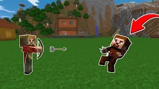 Rüzgar Ardayi Ok İle Vuruyor - Minecraft