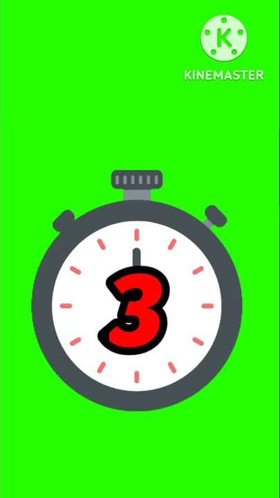 second timer | green screen timer | 5 second timer