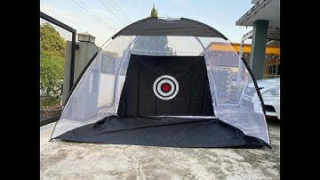 MCO DAY 14 - ASSEMBLING GOLF HITTING NET