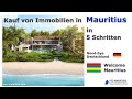 Eine Immobilie kaufen in Mauritius in 5 Schritten