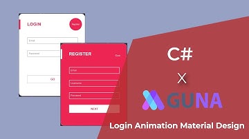 C# - Login Animation Material Design