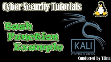How to Create Any Function using Bash Script in Linux | Cyber Security | Bash Function Example