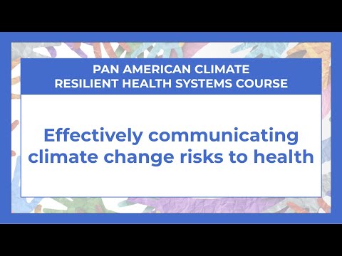 Effectively communicating climate