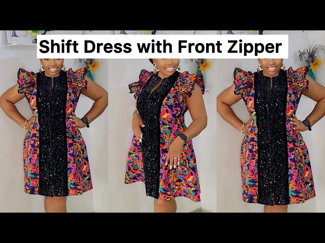 コードエー　code a front zip desigin dress sddefault.jpg