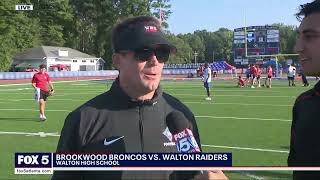 Walton's Daniel Brunner talks Corky Kell Classic, Jeremy Hecklinski and Brookwood - FOX 5 Sport 8/26