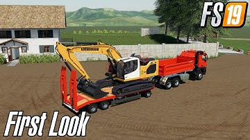 🔴LIVE FIRST LOOK🎬 NEW LIEBHEER EXCAVATOR  LE TP DANS L