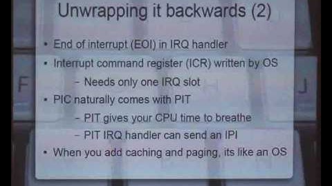fasmcon 2009 - Madis Kalme: SMP initialization and Interprocessor interrupts