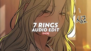 Download Lagu 7 rings (tiktok version) || ariana grande [edit audio] MP3
