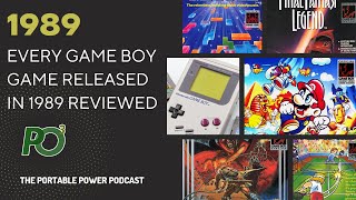 REVIEWING EVERY GAME BOY GAME RELEASED IN 1989  - POCubed Omnibus #1