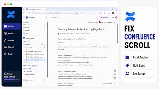 How to Stop Confluence Long-page Edit Jumps (Focused Edit Flow)