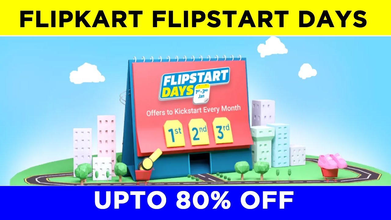 Flipkart FlipStart Days Sale | UPTO 80% OFF |  Flipstart Sale
