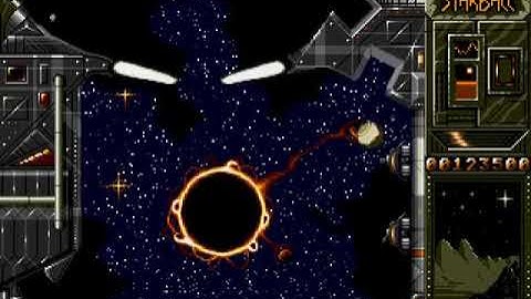 Atari ST Game StarBall Game Play