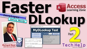 Sneller dan DLookup: versnel uw Microsoft Access-code en -formulieren met deze eenvoudige technie...