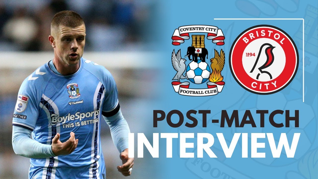 Jake Bidwell on first Sky Blues goal and Bristol City draw | Interview