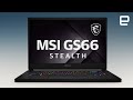 Vista previa del review en youtube del MSI GS66 Stealth 10UH-091