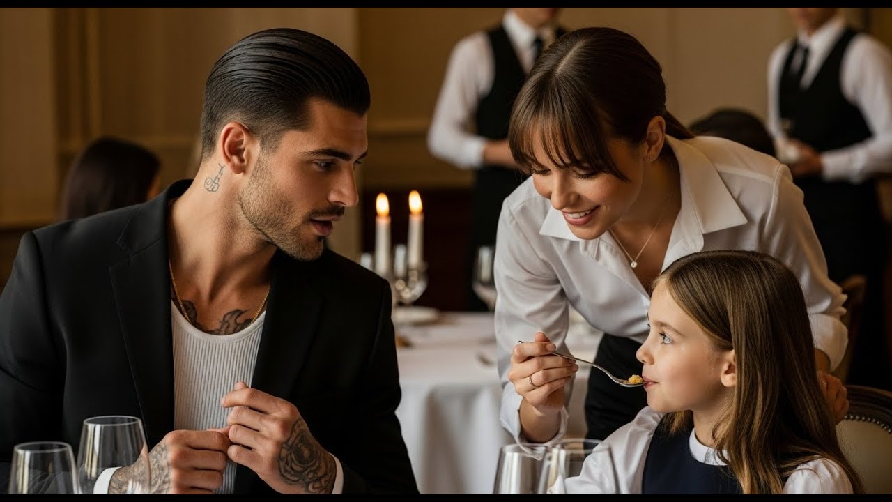 Mafia Boss’s Daughter Refused Every Meal — Until the Waitress Tried and He Married Her