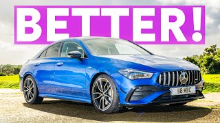 NEW MercedesAMG CLA 35 Review! Mild Hybrid + MBUX = Big Improvement!