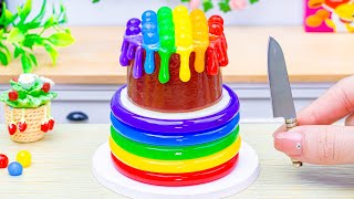 Download Lagu Satisfying Miniature Rainbow Cake Decorating Recipe 🍫 Mini Cakes Ideas By Sweet Shop😍 MP3