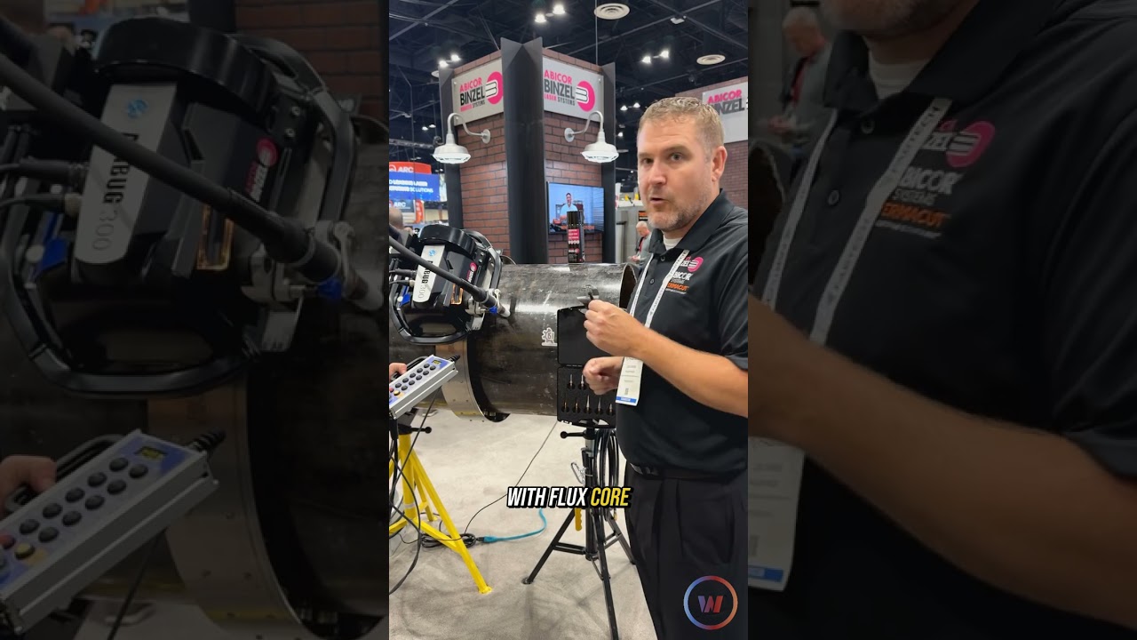 Checking out the Abicor Binzel ABIBUG 300 at Fabtech 2024 