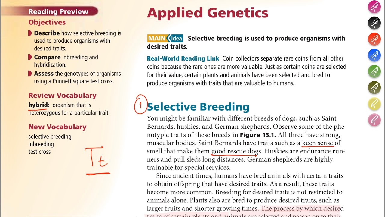 Section1: Applied Genetics - YouTube