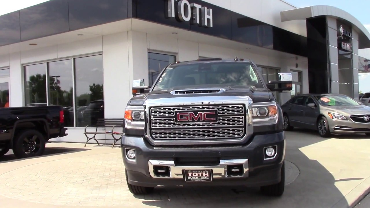 2018 GMC SIERRA 2500HD Crew Cab Standard Box 4X4 Denali - New Truck For Sale - Akron, Ohio