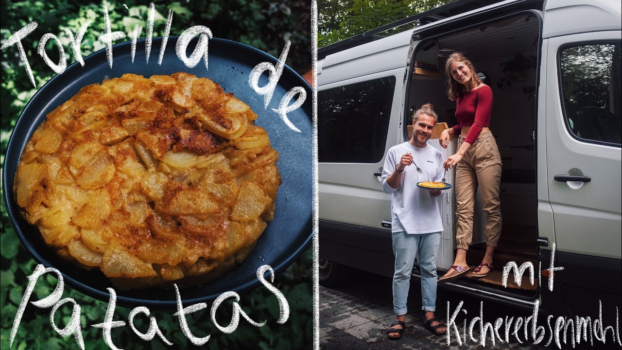 Tortilla de Patatas VEGAN spanisches Kartoffel Omlette YouTube