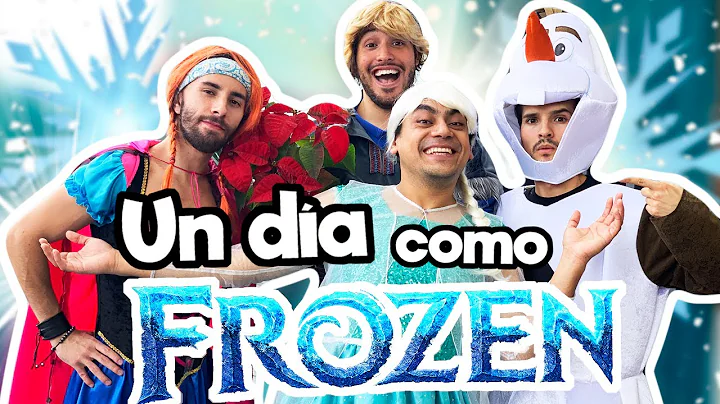 Un da como los personajes de FROZEN !! / Memo Aponte