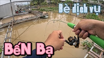 Trải nghiệm câu bè dịch vụ nằm ở Bến Bạ, Cái Răng, Cần Thơ 