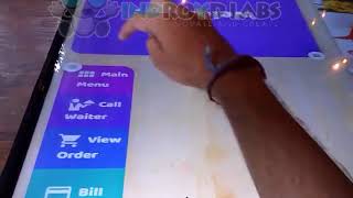Interactive/Touch restaurant table