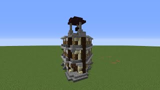 Minecraft Tutorial: How to Build a Cool and Easy Town Hall