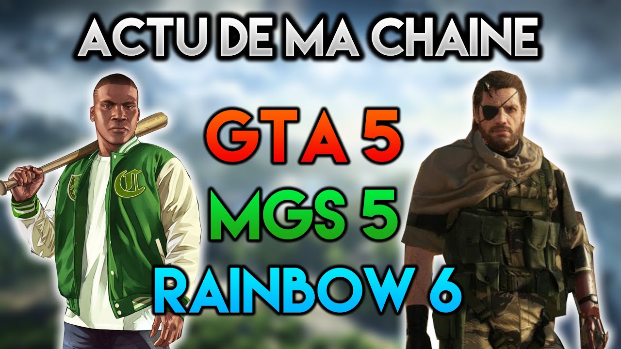 Vidéo Annonce ● Actu de ma chaine ! ● Nouveaux jeux et série sur GTA 5 !