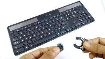 Logitech K750 Solar Keyboard - Battery Replacement