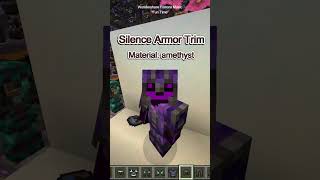 Silence Armor Trim Including Resin G4G