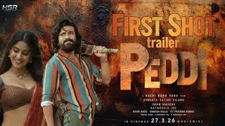 Peddi Trailer | Ram Charan | Janhvi Kapoor | Shiva Rajkumar | A R. Rahman | Trailer Review & Fact