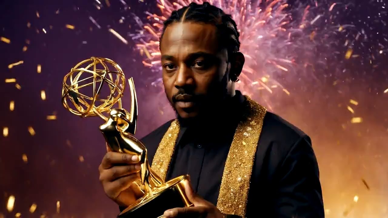 Kendrick Lamar’s Super Bowl Show Wins Emmy! - YouTube