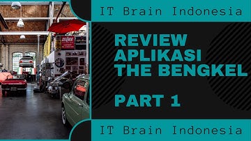 Usaha Bengkel Pakai Aplikasi Kasir PC Offline Gratis The Bengkel ITBrain Indonesia Part 1