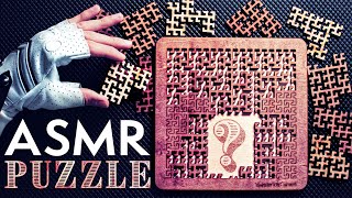Solving this Satisfying WOODEN PUZZLE 😴ASMR No Talking for SLEEP screenshot 4