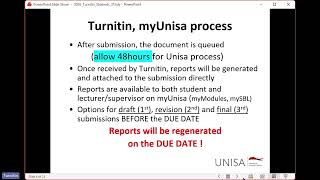 Honours & PG Students Research Training Workshop - Turnitin
