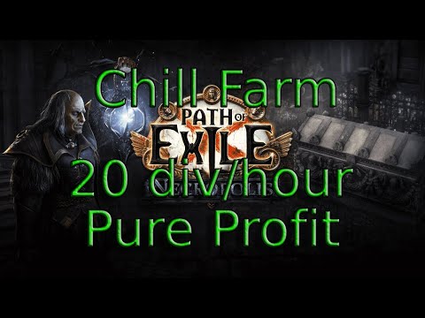 Видео: Чиловый фарм 20+ div/hour под любой билд Path of exile 3.24 / POE