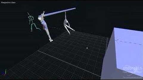 endorphin 2.7 le - second animation - hanging characters