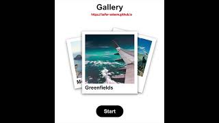 Memory gallery component in #html &amp; #css