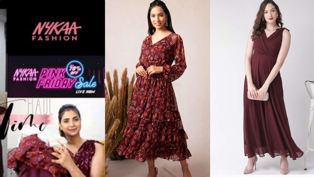 Nykaa Fashion Western wear haul  Nykaa Fashion Party gown , one