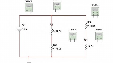 How to Measure Voltage in Series-Parallel Circuit Using Multisim? #voltagemeasurement #multisim