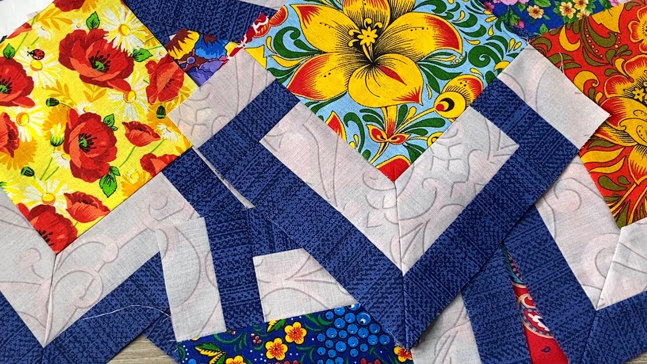 По фотографии разгадала и сшила лоскутное одеяло DIY мастер класс