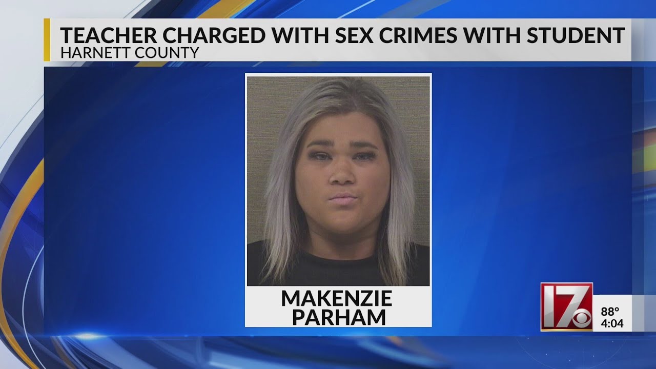 Teacher charged with sex crimes with student in Harnett County - YouTube