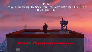 The Best Rust Settings For FPS, PVP In 2026 | Rust Optimization