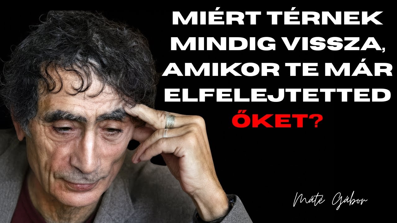 A titok amögött, hogy miért akarnak csak akkor visszatérni, amikor elveszítenek téged. | Máté Gábor