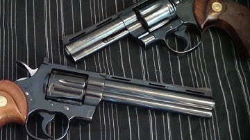 How to remove the cylinder from a Colt python.