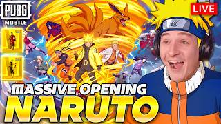 MASSIVE NARUTO OPENING 🔥 PRIZE PATH 🔥 LUCKY SPIN 🔥 ULTIMATES 🔥 NEW GLORIOUS AUG 🔥 PUBG MOBILE